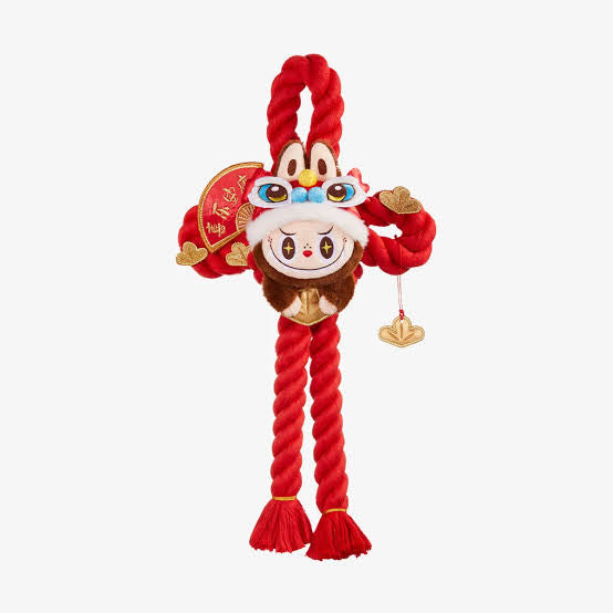POP MART LABUBU PLUSH DOOR
DECORATION WEALTHY SNAKE'S NEW YEAR
CELEBRATION