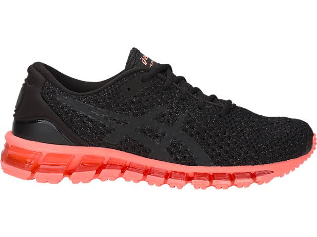 Asics GEL-Quantum 360 Knit 2 Black/Sun Coral