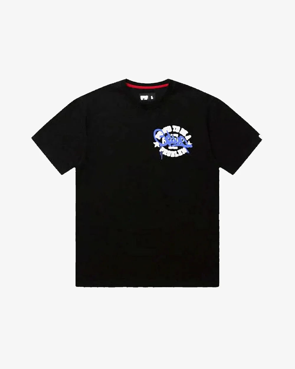 GEEDUP PROUD TO BE A PROBLEM TEE BLACK BLUE
