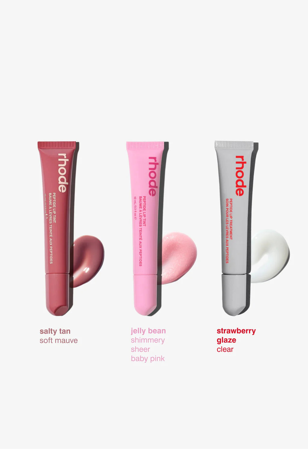 Rhode the peptide lip trio