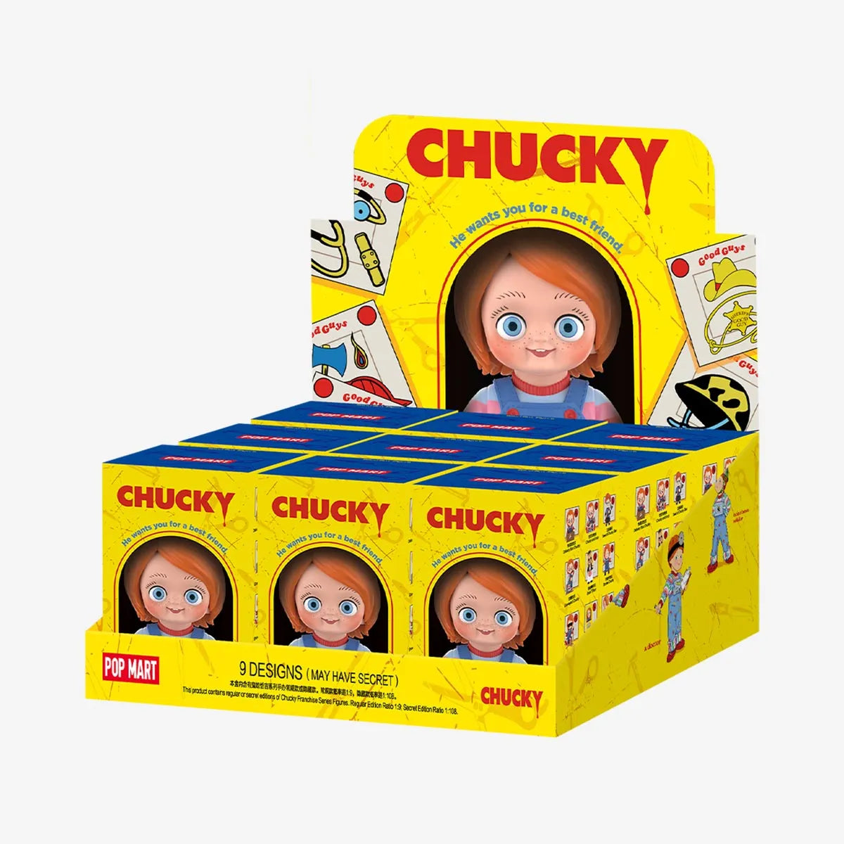 Chucky Franchise Series Figures