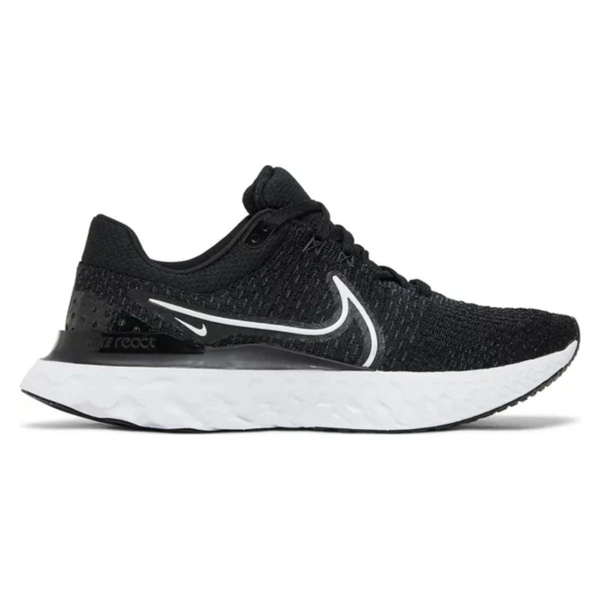 Nike React Infinity Run FK 3 (Black/White) Mens