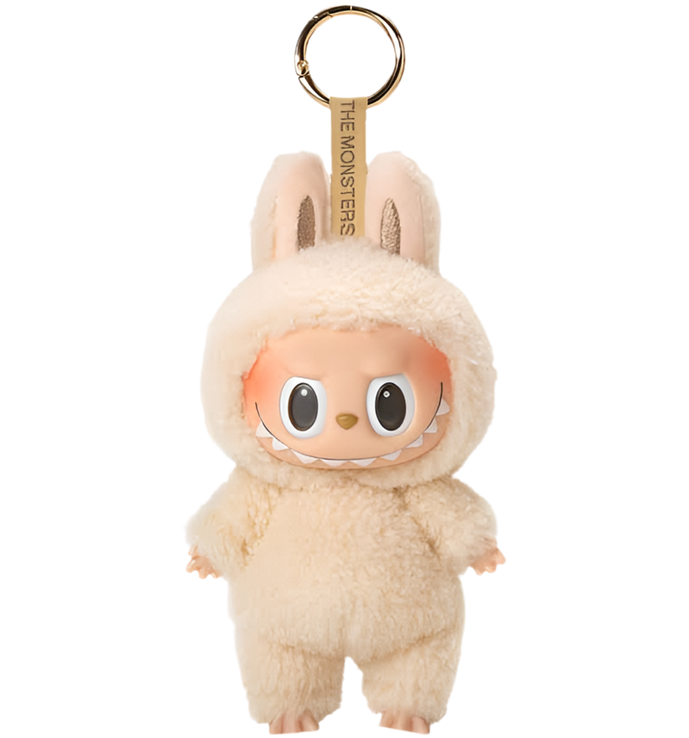 Pop Mart Labubu The Monsters Tasty Macarons “Soymilk” `Toffee' Vinyl Plush Pendant