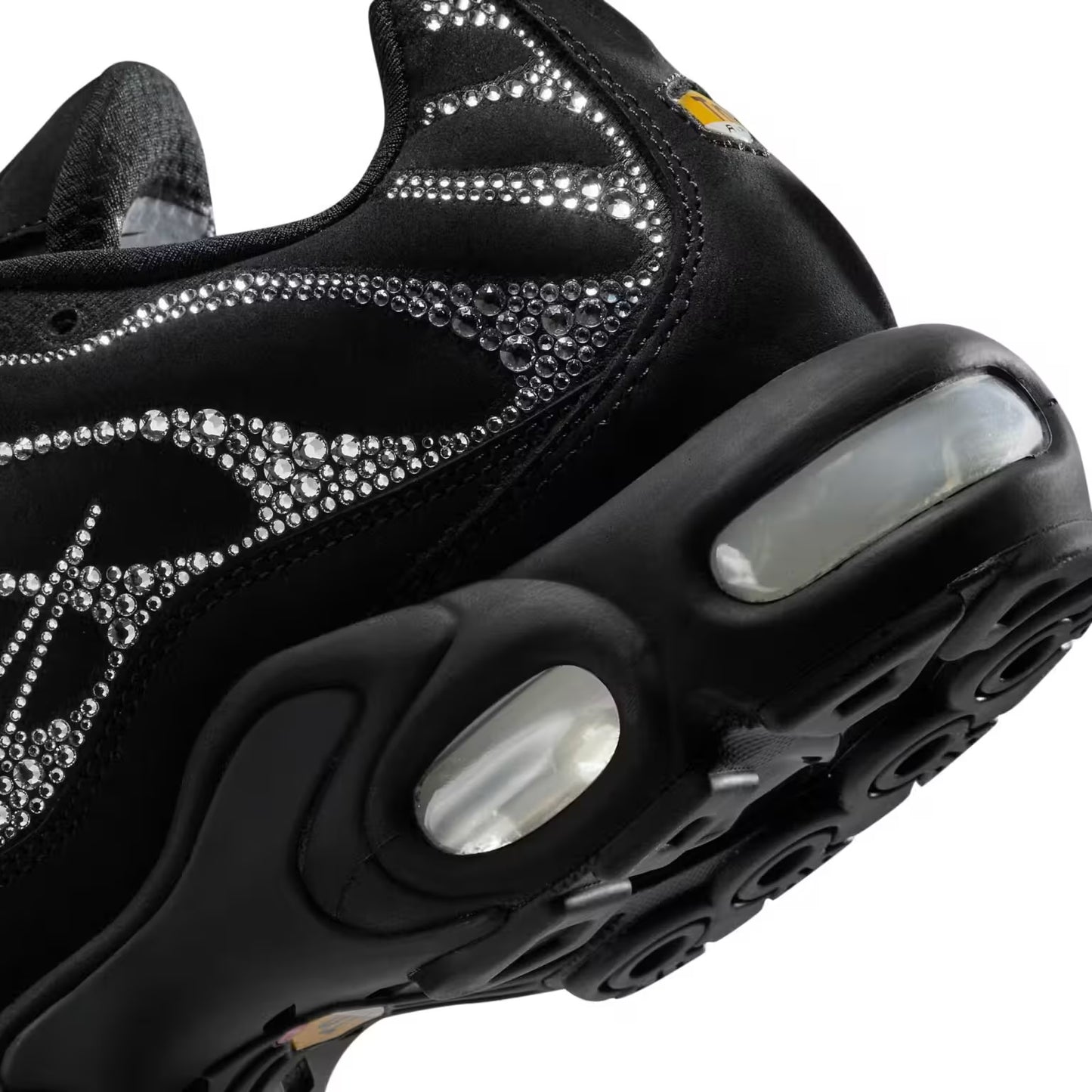 NIKE AIR MAX PLUS X SWAROVSKI CRYSTALS - BLACK/WHITE WOMENS