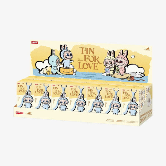 Labubu The Monsters PIN FOR LOVE Series Plush Pendant Blindbox (A-M)