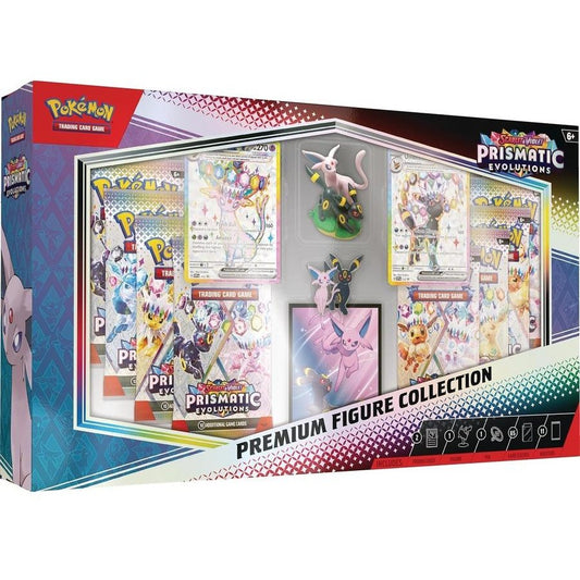 Pokemon TCG Scarlet & Violet Prismatic Evolutions Premium Figure Collection