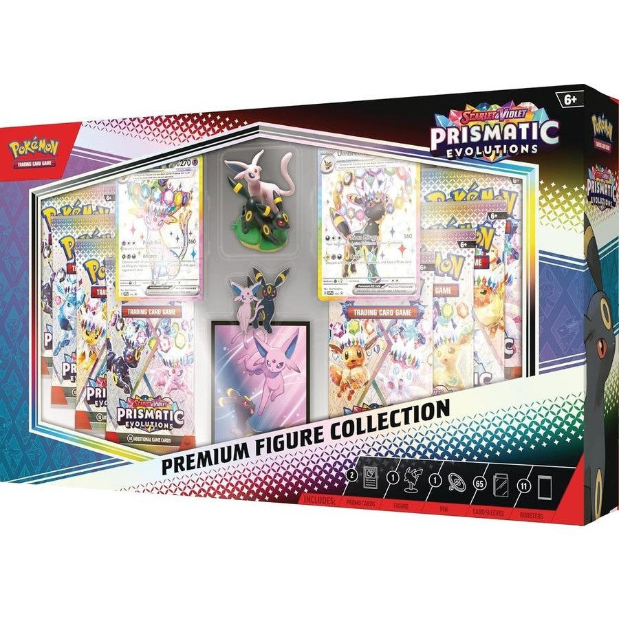 Pokemon TCG Scarlet & Violet Prismatic Evolutions Premium Figure Collection