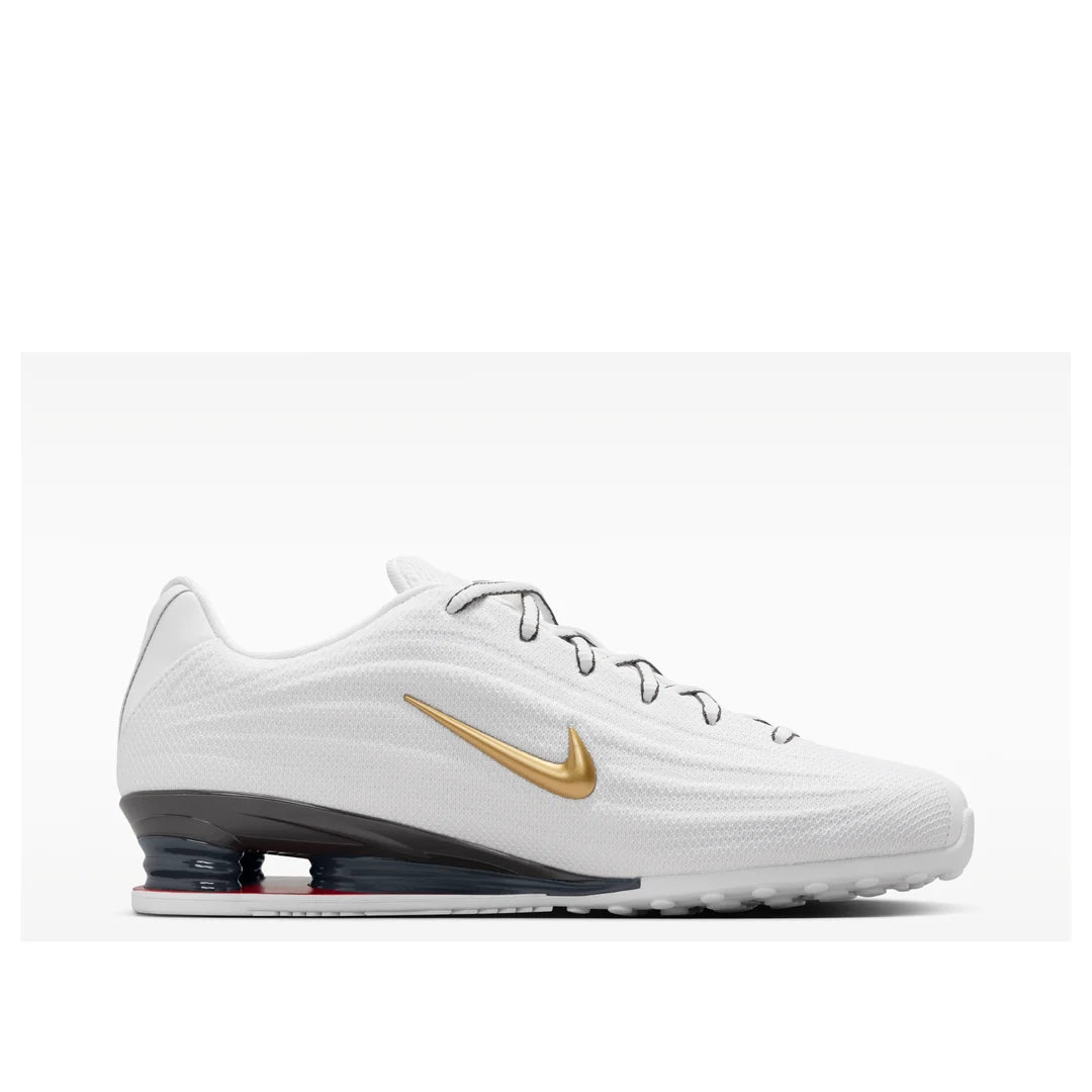 Nike Shox Z “White/Metallic Gold/Varsity Red”