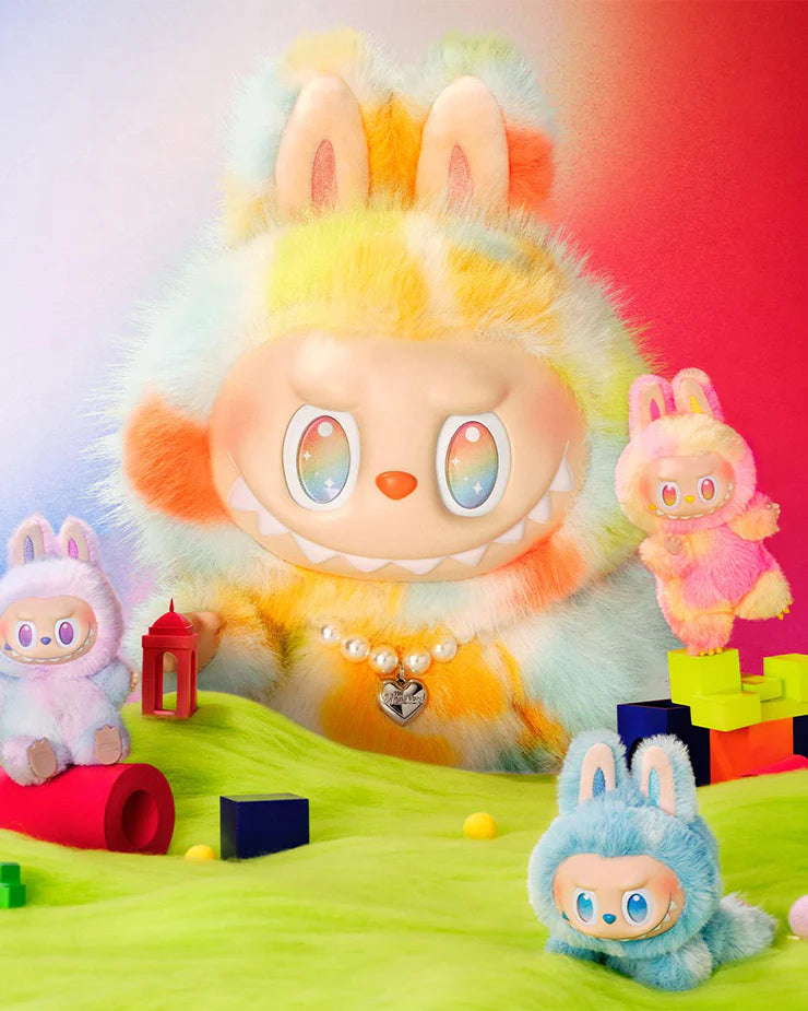 POP MART THE MONSTERS LABUBU ROCK THE UNIVERSE VINYL PLUSH DOLL