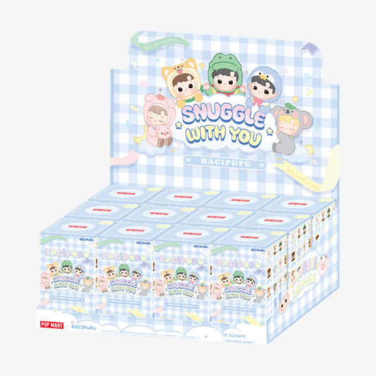 POP MART HACIPUPU Snuggle With You Series Figures Blind Box