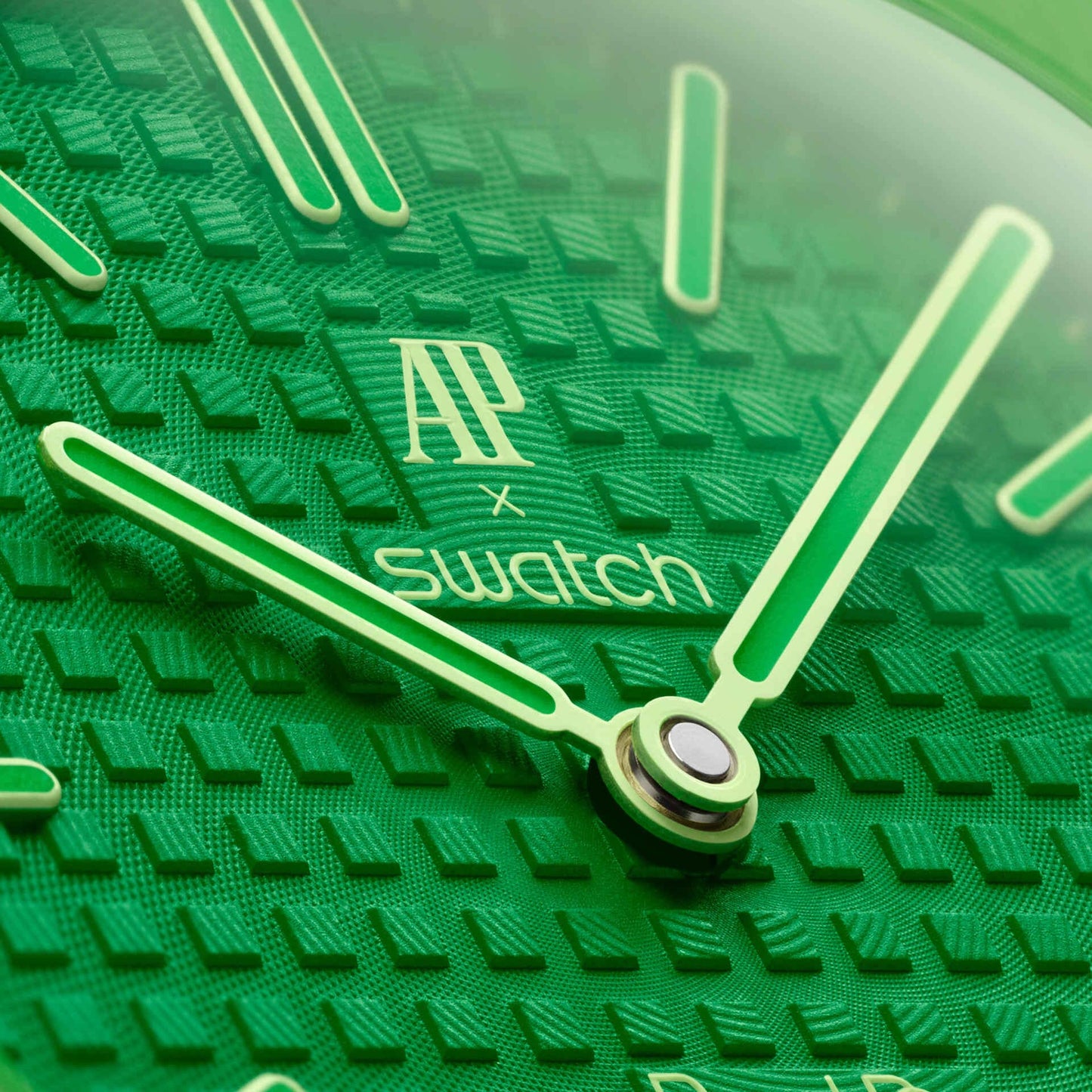 Swatch x Audemars Piguet Bioceramic Royal Pop  Green Eight
