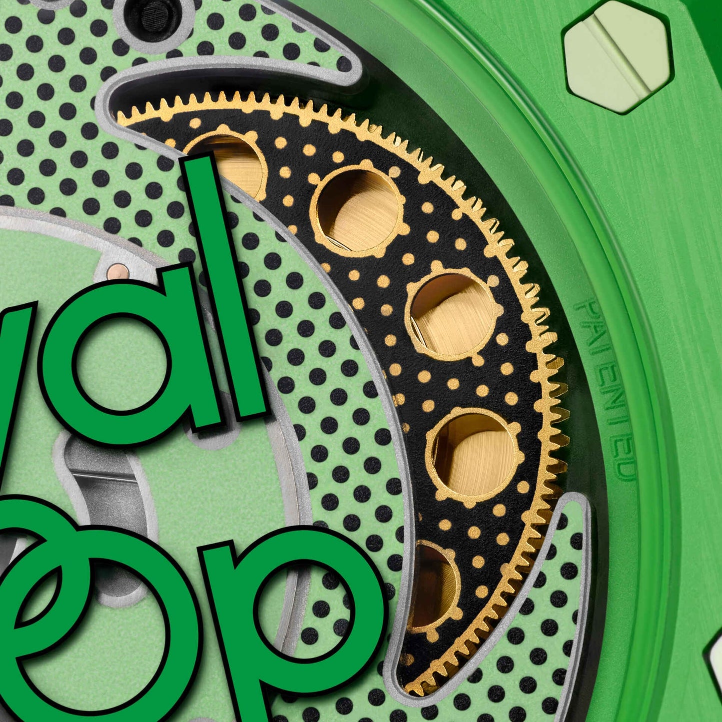 Swatch x Audemars Piguet Bioceramic Royal Pop  Green Eight