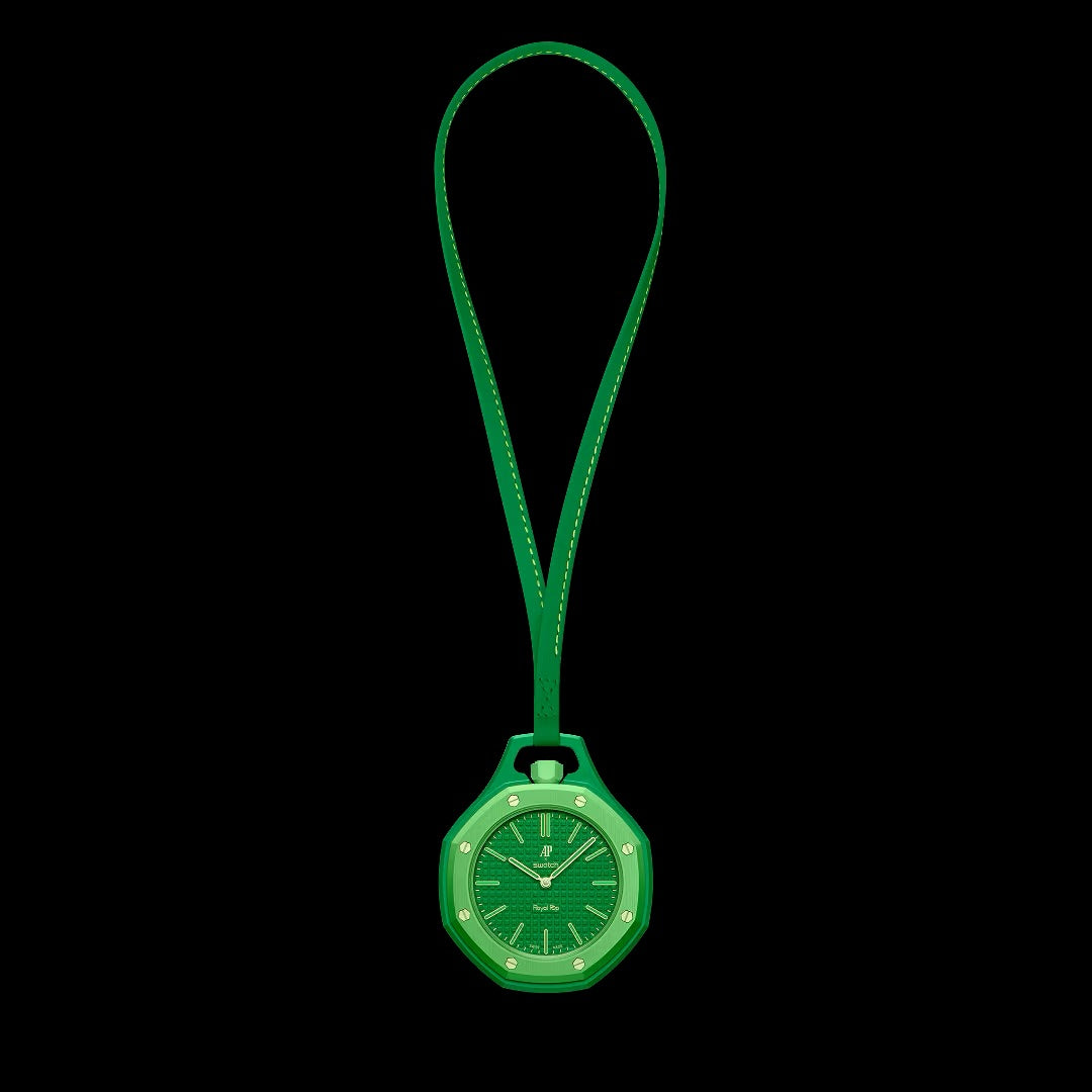 Swatch x Audemars Piguet Bioceramic Royal Pop  Green Eight