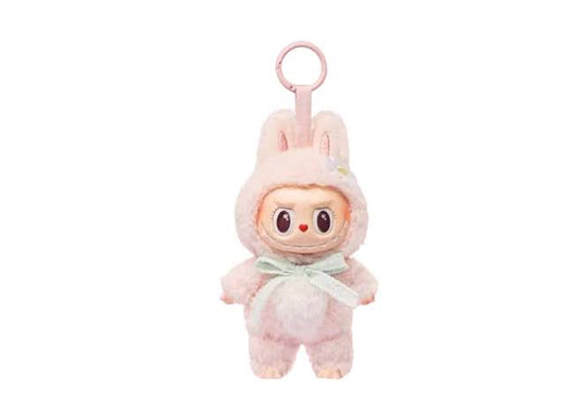 Pop Mart Labubu Mokoko Close to Sweet Vinyl Plush Doll Pendant Keychain