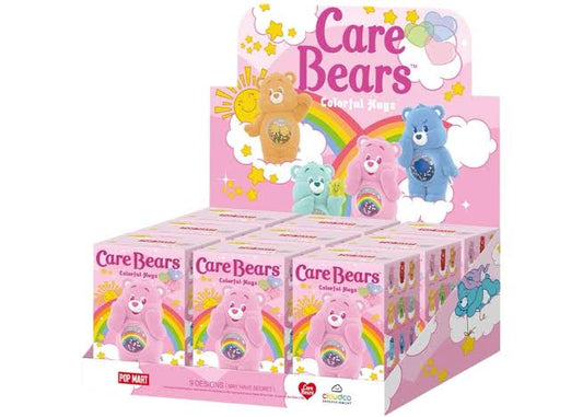 Pop Mart Care Bears Colorful Hugs Series Figures Sealed Case (9 Blind Box)