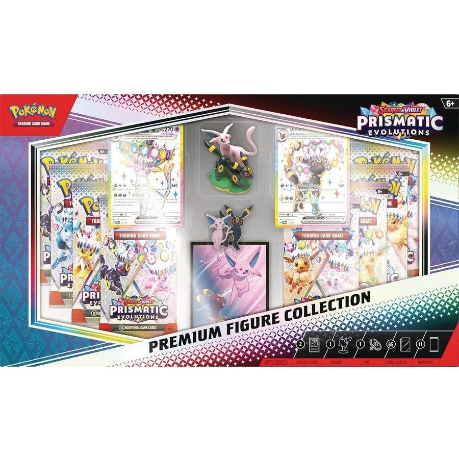 Pokemon TCG Scarlet & Violet Prismatic Evolutions Premium Figure Collection