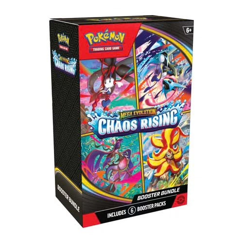 Pokemon - TCG - Mega Evolution Chaos Rising Booster Bundle