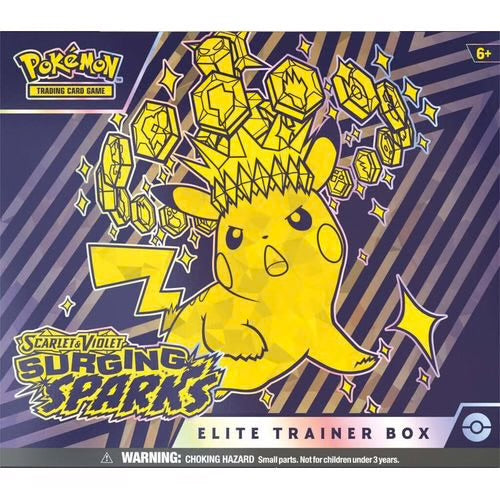 Pokémon TCG: Surging Sparks Elite Trainer Box