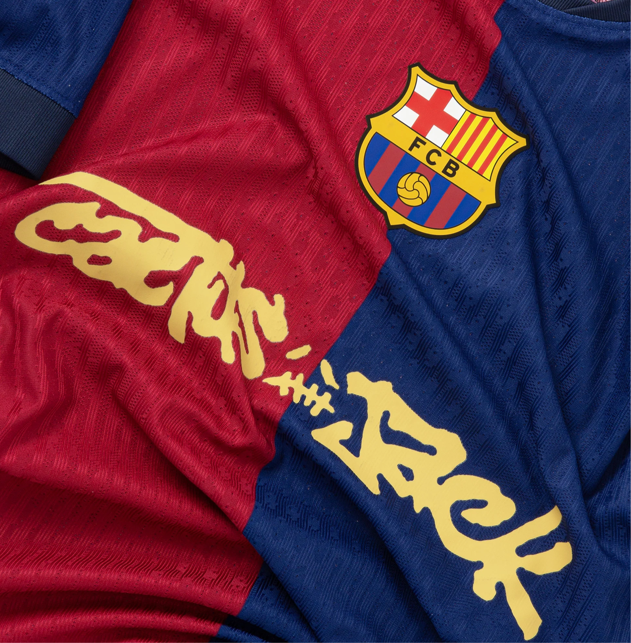 FC BARCELONA 2024/25 MATCH HOME X CACTUS JACK JERSEY