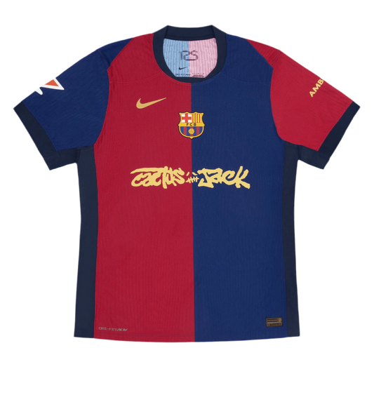 FC BARCELONA 2024/25 MATCH HOME X CACTUS JACK JERSEY