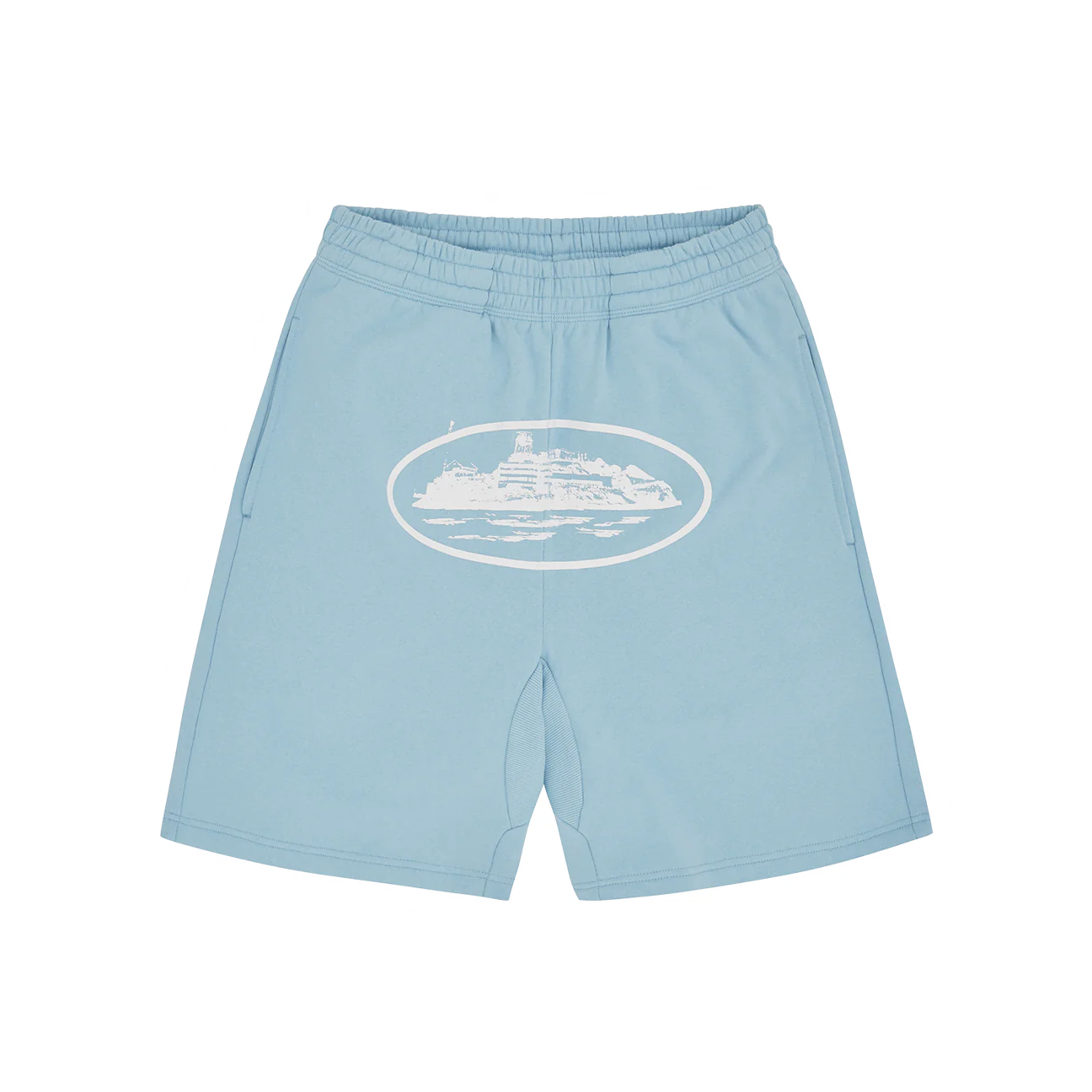 CORTEIZ ALCATRAZ SHORTS “BABY BLUE”