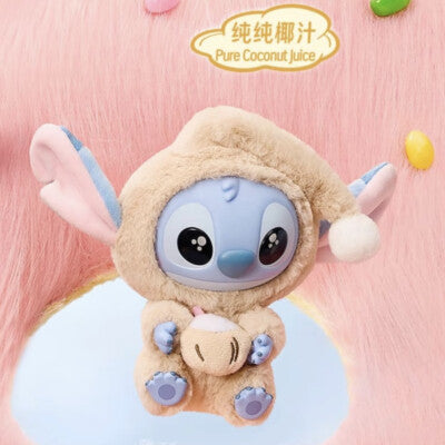 Miniso Stitch Eat Something Before Sleep - Pure Coconut Juice Plush